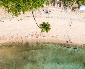 Salad beach or Haad Salad in Koh Phangan, Thailand