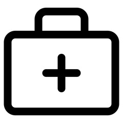 Obraz premium First Aid Kit line icon