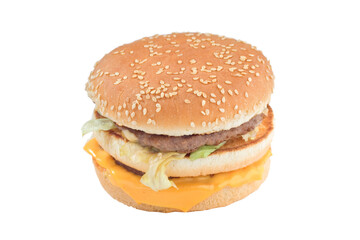 Double beef cheesburger