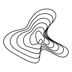 Abstract Line Art