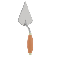 3D Trowel Illustration 
