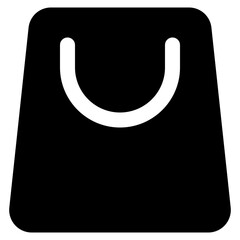 Shopping Bag glyph icon