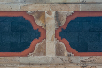 Traditional Balinese outdoor architectural decoration