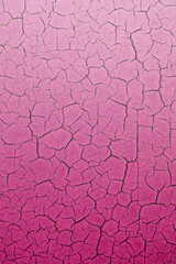 Cracked and peeling pink painted texture background. Phone wallpaper