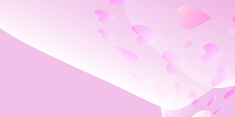 Abstract love pink background