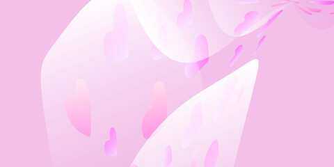 Abstract love pink background