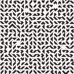 Arrow optical illusion. Seamless pattern