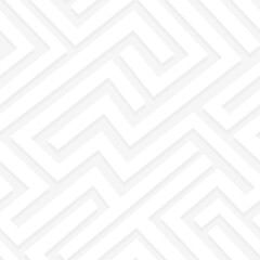 Diagonal labyrinth maze seamless pattern
