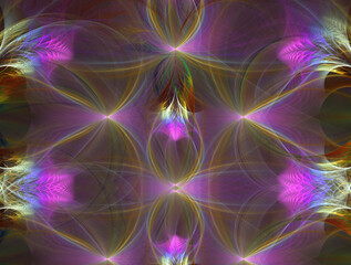 Imaginatory fractal abstract background Image