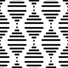 seamless abstract pattern with  black strokes on a white background