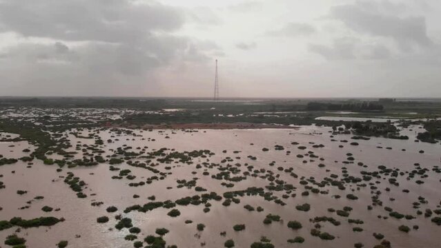 This summer's devastating floods brought on by monsoon rains have flooded Pakistan, leaving the nation under water.