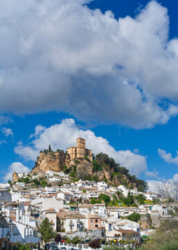 Village and castle of Montefrio, Andalusia, Spain