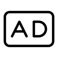 Audio Description Icon