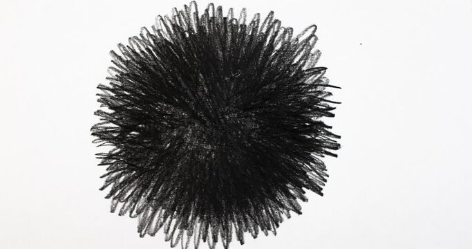Hand drawn scribble stop motion. Grunge dynamic background. Abstract sketch. 
