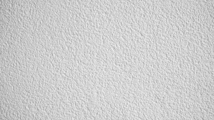 White rough plaster facade wall texture background pattern