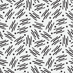 seamless geometric pattern of lines and points