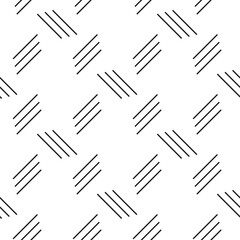 Seamless geometric pattern with lines.