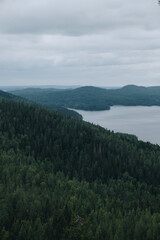 Lake in the mountains