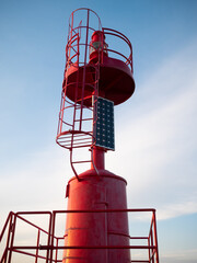 solar powered maritime lighthouse