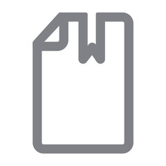 bookmark file Icon Illustration
