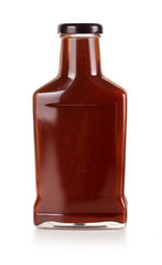 Glass barbecue sauces bottle
