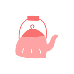 teapot illustration for house stuff and furniture