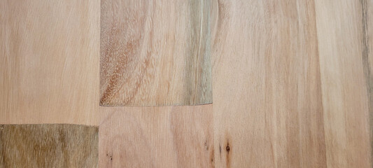 light rustic wood background with dark veins on natural panel