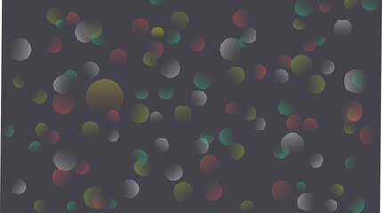 background with circles having blurry effects.