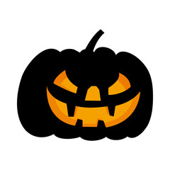 Happy Halloween Pumpkin Element