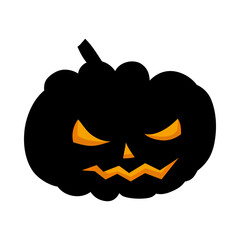 Happy Halloween Pumpkin Element