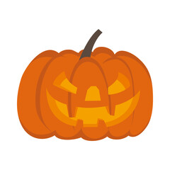 Happy Halloween Pumpkin Element