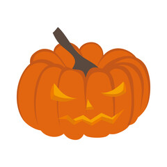 Happy Halloween Pumpkin Element