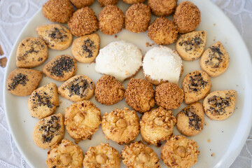 cookies on a plate flatline