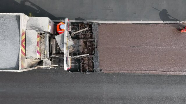 Road Resurfacing By Surface Dressing Process