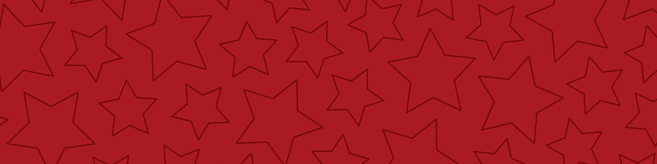banner star shape pattern- vector illustration