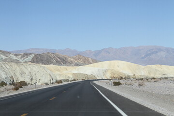 route parc national vallée de la mort 