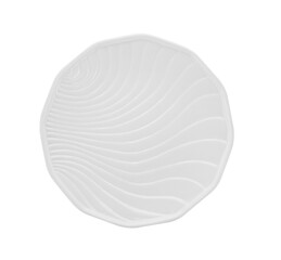 Ceramic plate on transparent png