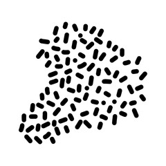 Abstract line pattern for design element and ornament