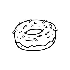 doughnut illustration design