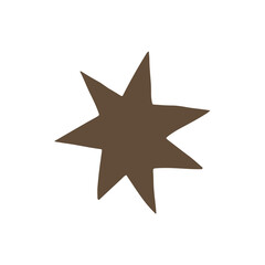 abstract autumn shape illustration for design element