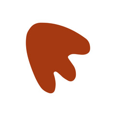 abstract autumn shape illustration for design element