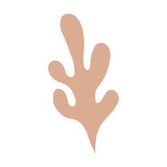 abstract autumn shape illustration for design element