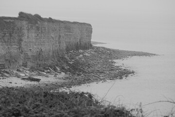 Falaises près de la pointe du hoc