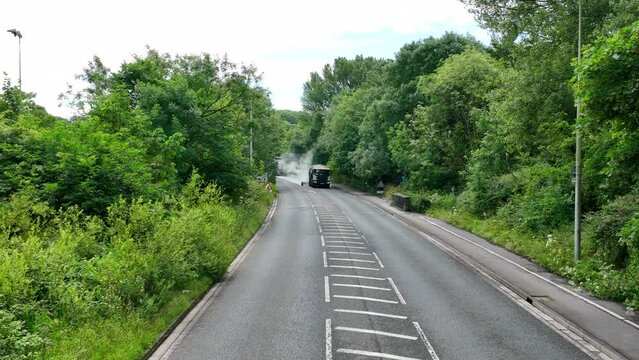 Road Resurfacing By Surface Dressing Process