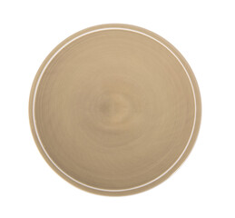 Empty plate isolated on transparent png