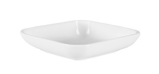 White bowl isolated on transparent png