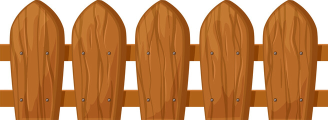 Barrier or fence isolated old timber plank panels