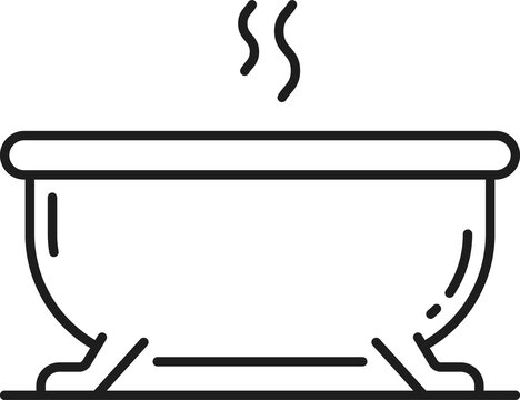 recommend clip art: Washing tub isolated bathroom interior bathtub