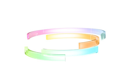 3d statistics, isolated white background, 3d image