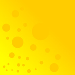 Gold gradient background or wallpaper. Golden yellow background.  Gold foil texture. Bubbles silhouette